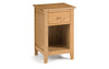 Salerno Oak 1 Drawer Bedside